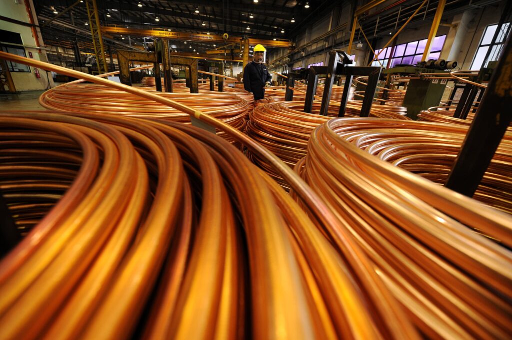 manufacture of copper 