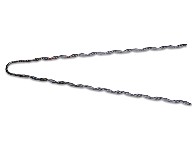 False dead ends as used in overhead transmission lines