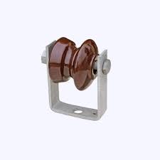 Shackle insulator as used in overhead transmission lines