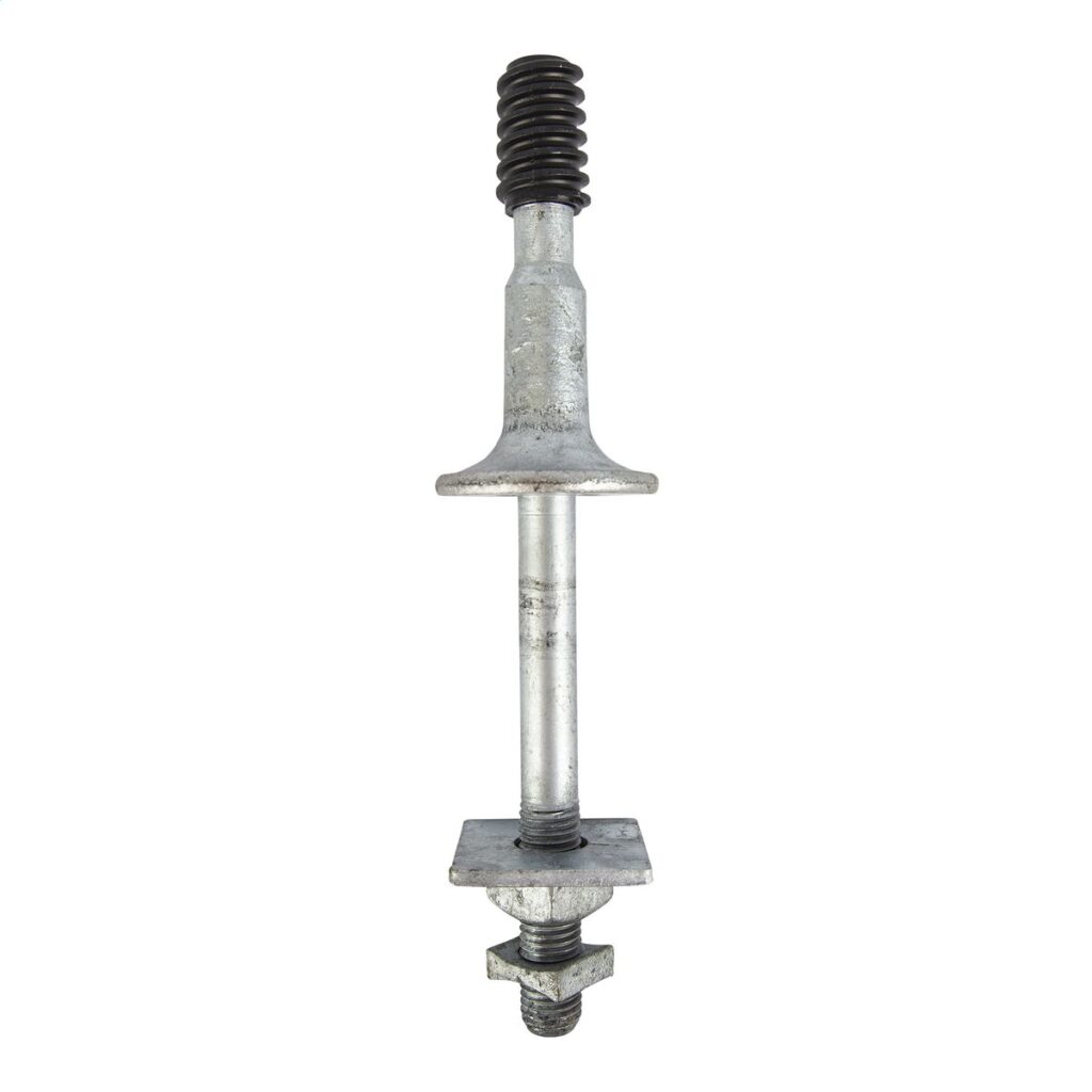 insulator pin as used in overhead transmission lines