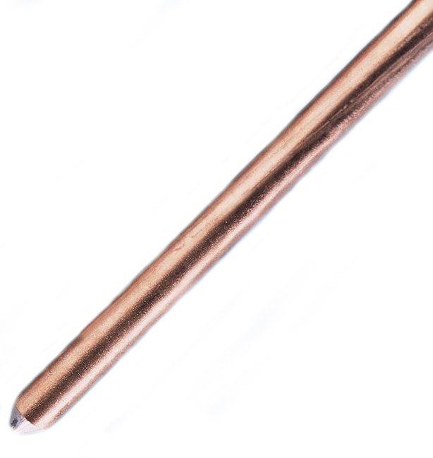 ground rod as used in overhead transmission lines