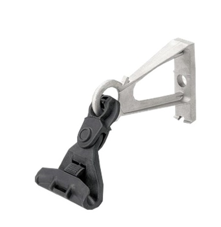 fiber optic suspension clamps supports fiber optic installations