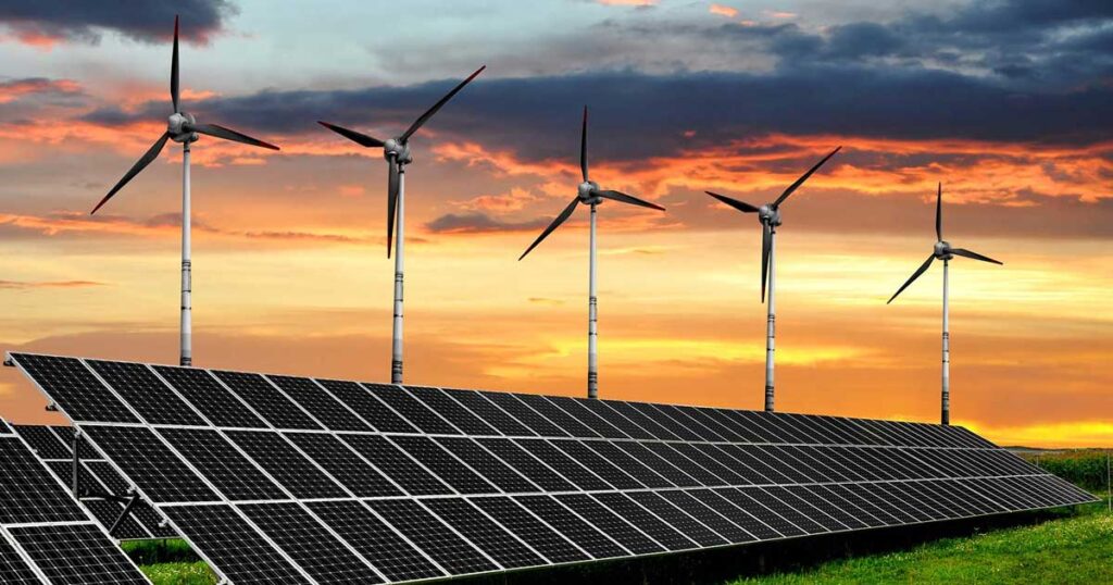 Renewable energy for power electronics