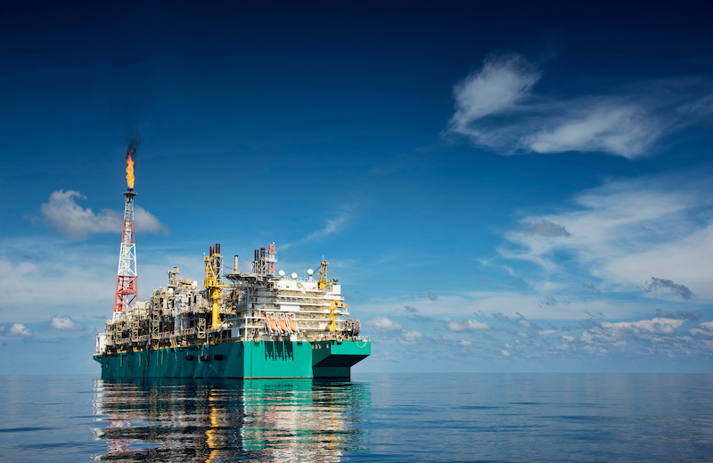 Floating natural gas liqeufaction vessel