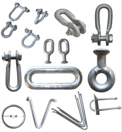 Insulator fittings maintain electrical clearance between components 