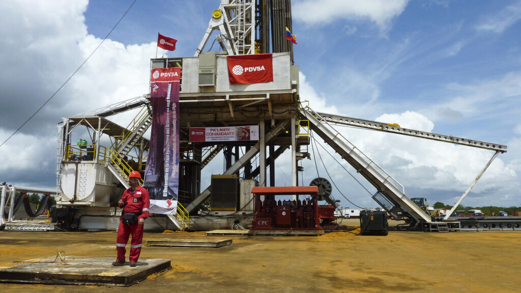 Oil production and refining infrastructure