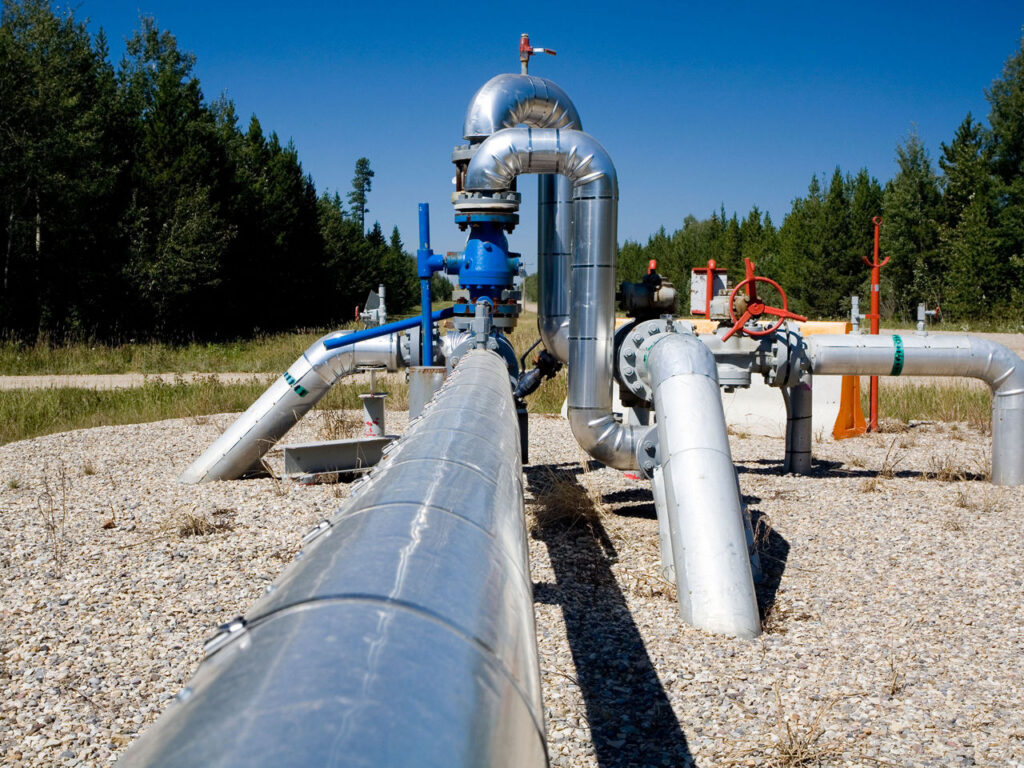 Natural gas transportation infrastructure