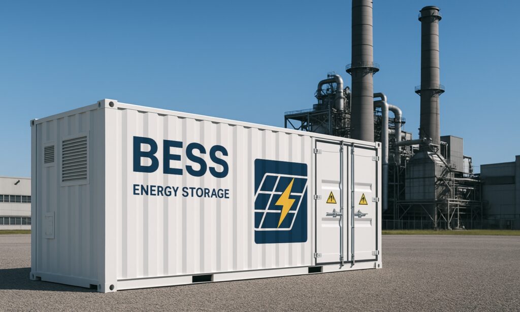 BESS reducing use of fosil fuels