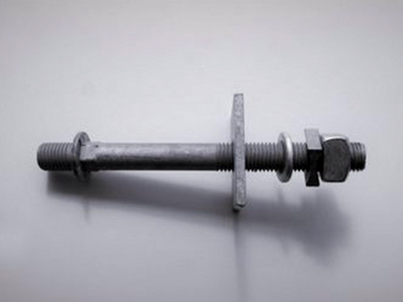 Line post stud supporting insulator mounting