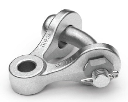 Y-clevis eye supporting mechanical tensions