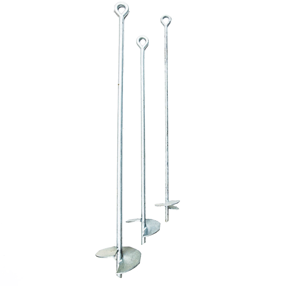 Helix anchors allow helical plates to engage soil layers