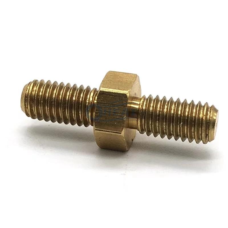 Double end bolts secure valves and pumps