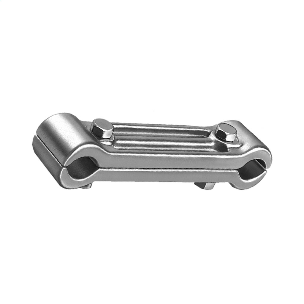 Aluminum cable spacers prevent conductor clashing