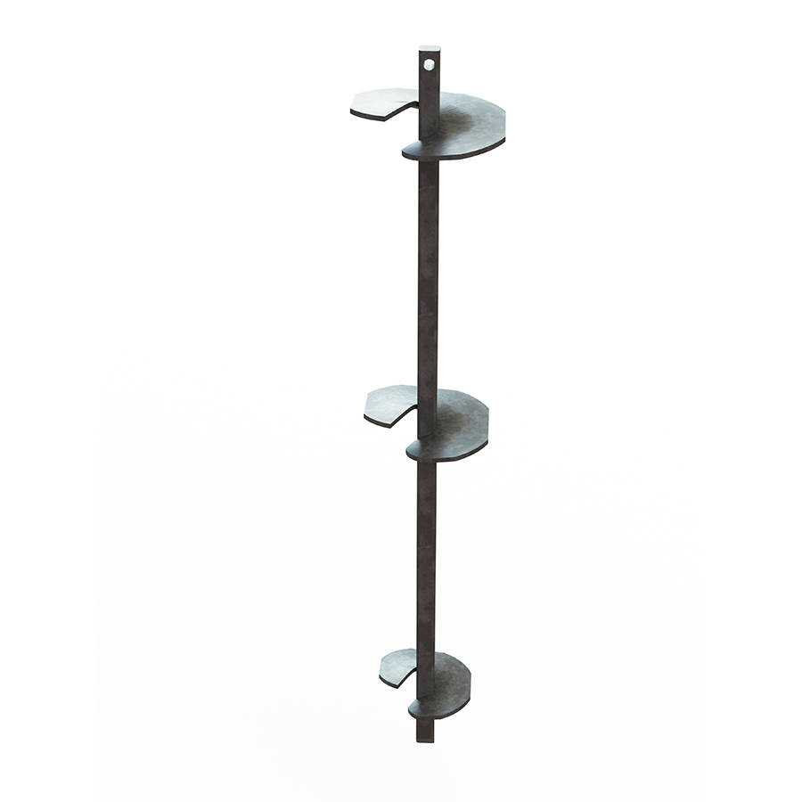 Helical lead anchors stabilize solar canopy structures