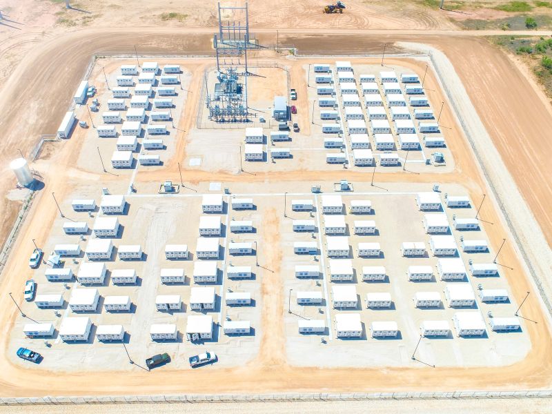 BESS project supporting the grid