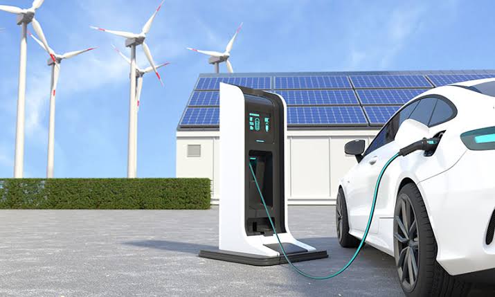 Renewable energy powering EV charging infrastructure