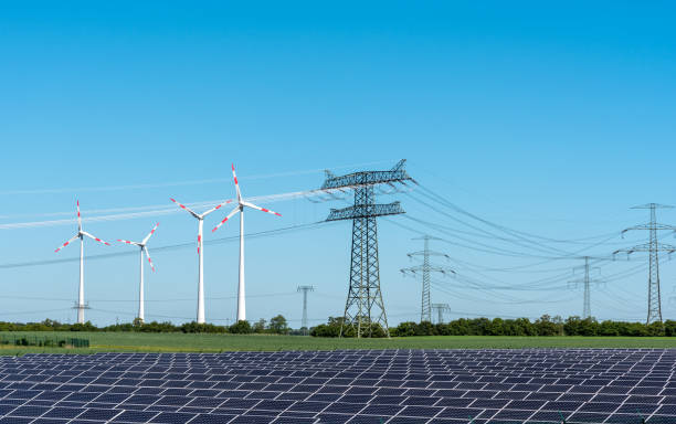 Wind turbines integration with the national grid