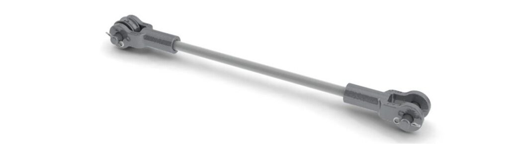 Guy strain insulators prevent faulty electrical circuits