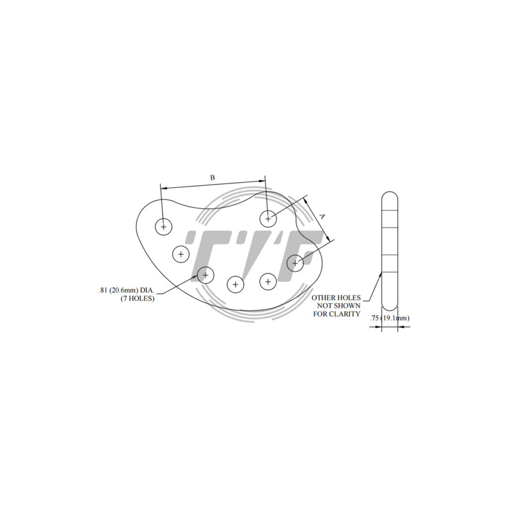 Strain yoke plate specifications