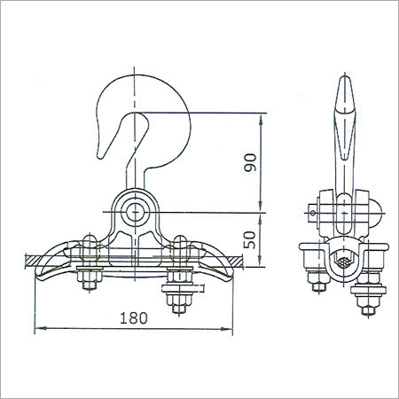 Quality assurance for ground wire suspension clamps